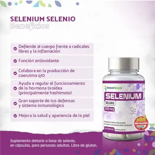 Selenio – 200mcg InnovaNaturals